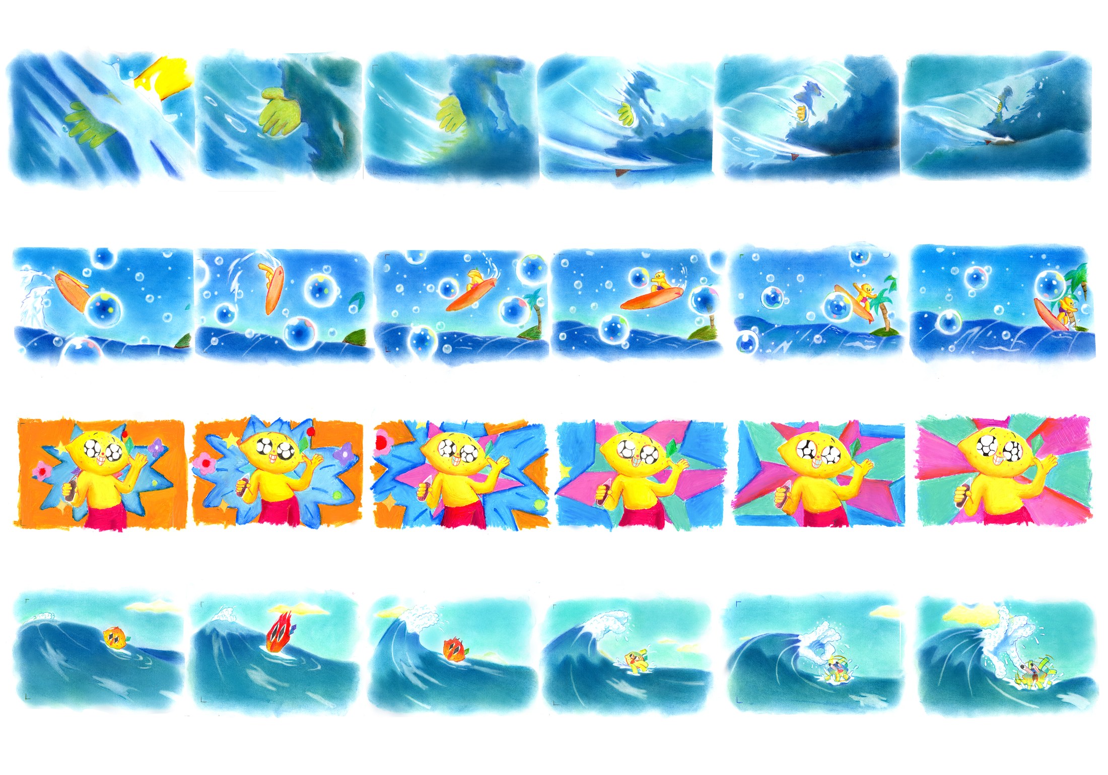 GOKUGOKU color boards