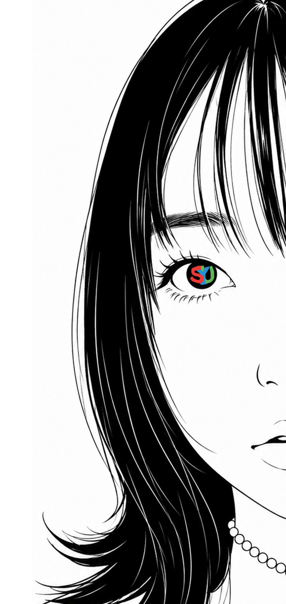 ZHOU YINGJIE — line art portrait