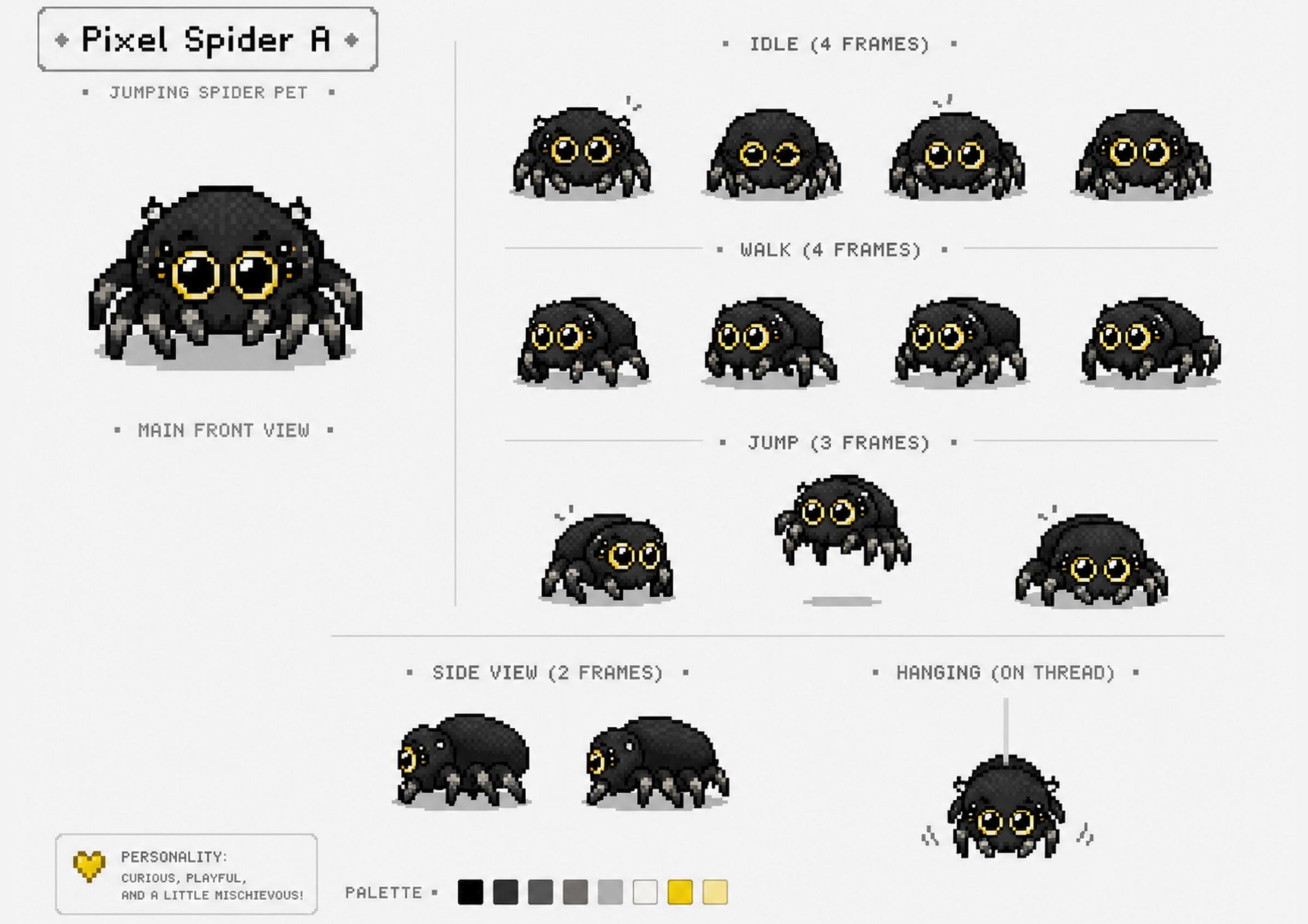 Pixel Spider A